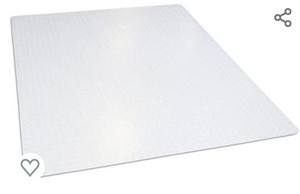 lot 29447 image: Homek Office Chair Mat, 46in.x 60in.