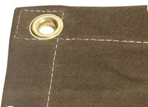 lot 29453 image: Heavy Duty Canvas Tarp, 5x 10