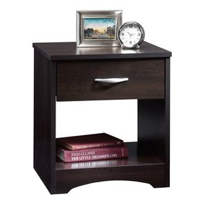 lot 29473 image: Sauder Beginnings Night Stand,Cinnamon Cherry Finish