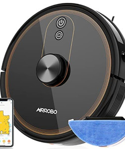 lot 29476 image: AIRROBO T9 Robot Vacuum and Mop Combo, Robotic Vacuum