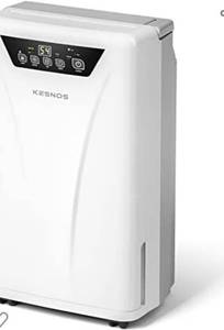 lot 29500 image: Kesnos 2,500 Sq. Ft Dehumidifier for Home and Basement, 34 Pint Home Dehumidifier