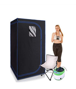 lot 29525 image: Serene Life Full Size Portable Steam Sauna