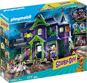 lot 29561 image: PLAYMOBIL Scooby-DOO Adventure in The Mystery Mansion Playset