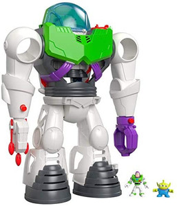 lot 29572 image: Fisher-Price Imaginext Disney Pixar Toy Story Buzz Lightyear Robot Playset