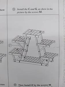 lot 29575 image: Bamboo Plant Stand