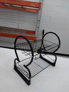lot 29609 image: Metal Wire Dish Rack,Black