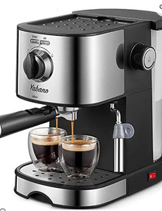 lot 29615 image: Yabano Espresso Machine,15Bar Espresso and Cappuccino Machine