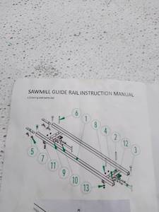 lot 29626 image: SawMill Guide Rail