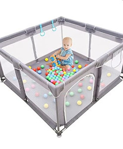 lot 29640 image: Anrro Baby Playpen