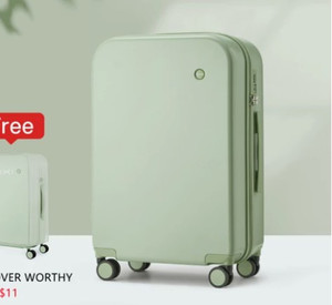 lot 29645 image: Mixi Women Luggage PC Suitcase Travel Trolley Case,18in