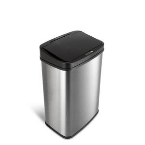 lot 29689 image: Nine Stars Stainless Steel Sensor Trash Can