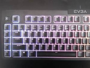 lot 29714 image: EVGA Z12 Wired RGB Gaming Keyboard
