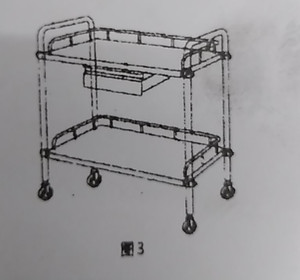 lot 29716 image: Stainless Steel Rolling Cart