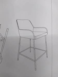 lot 29767 image: Katdans Furniture Counter High Chair