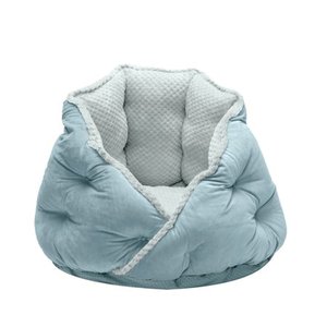 lot 29773 image: FurHaven Pet Dog Bed,Minky Faux Fur and Velvet Hug Bed,Medium
