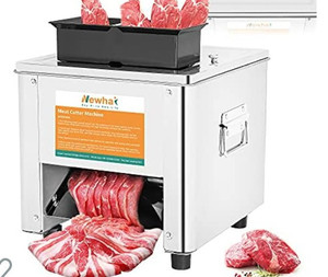lot 29798 image: Newhai 850W Meat Cutter Cutting Machine 3.5mm5mm Electric Meat Slicer Shredded Machine