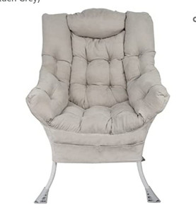 lot 29813 image: Superrella Modern Soft Accent Chair Living Room Upholstered Single Armchair