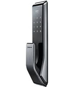 lot 1617 image: Samsung Push Pull Smart Lock SHS-P717 - Retail $469