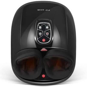 lot 1626 image: FIT KING Shiatsu Foot Massager Machine with Heat Deep Kneading Foot Reflexology Massager for Foot Relaxation & Pain Relief FT-001F