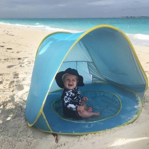 lot 1633 image: HooMall Baby Pop-Up Beach Tent
