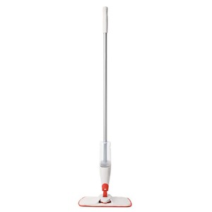 lot 1661 image: OXO Good Grips Microfiber Refillable Wet Floor Spray Mop with Slide Out Scrubber