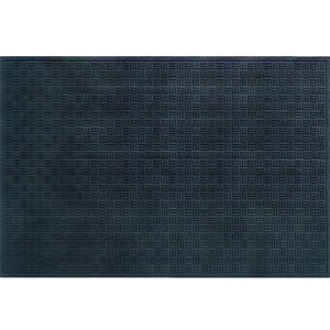 lot 1701 image: TrafficMaster Black 48 in. x 72 in. Recycled Rubber Commercial Door Mat