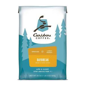 lot 50103 image: Caribou Coffee Daybreak Light Roast Ground Coffee - 20oz