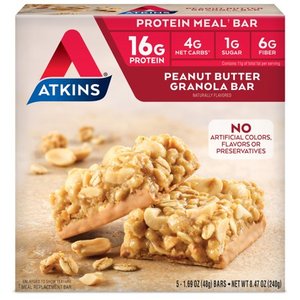 lot 50113 image: PEANUT BUTTER GRANOLA PROTEIN-RICH MEAL BAR