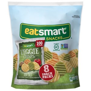lot 50133 image: EATSMART SNACKS, SEA SALT GARDEN VEGGIE CRISPS, SEA SALT