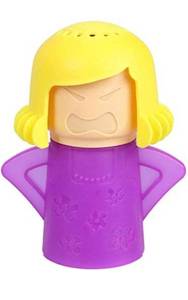 lot 50205 image: TOPIST Angry Mama Microwave Cleaner Angry Mom Microwave Oven Steam Cleaner With Vinegar and Water for Kitchens, Steamer Cleaning Equipment Easily Cleans the Crud in Minutes (Purple)