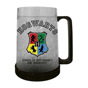 lot 50233 image: Hogwarts Crest 16oz Freeze Gel Plastic Mug