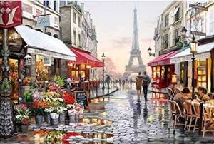 lot 50276 image: Paris St Jigsaw Puzzle 1,000 Pieces