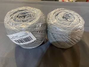 lot 50300 image: 2 100 Yard Macram� Gray
