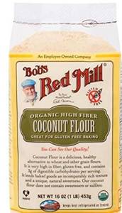 lot 50421 image: Bobs Red Mill Organic Coconut Flour, 16-ounce