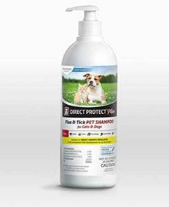 lot 50503 image: Direct Protect Plus 100536273 Flea & Tick Shampoo, for Dogs & Cats, Sensitive