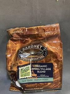 lot 50077 image: Baronet Coffee Fair Trade Organic Small Village Blend 140 G, 18 Count Coffee P
