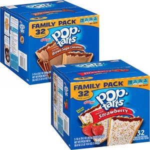 lot 50052 image: Kelloggs Pop-Tarts Frosted Strawberry 58.6oz