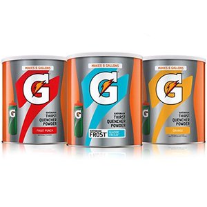 lot 50053 image: Gatorade Thirst Quencher Powder, Variety Pack, 3 Count
