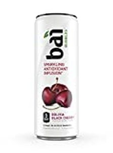 lot 50065 image: Bai Bubbles Bolivia Black Cherry, Sparkling Beverage, 11.5oz (Pack of 6)