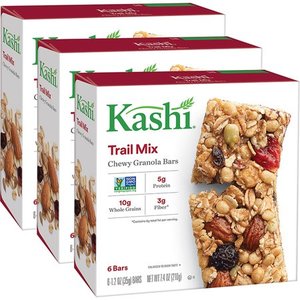 lot 50073 image: KASHI CHEWY BARS CHEWY GRANOLA TRLM 7.4OZ