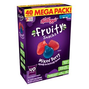 lot 50091 image: FRUITY SNACKS, MIXED BERRY