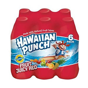 lot 50092 image: Hawaiian Punch Fruit Juicy Red, 6 Count