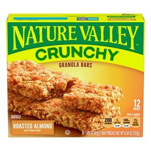 lot 50095 image: Nature Valley Crunchy Granola Bars, Roasted Almond, 12 Ct, 8.94 Oz