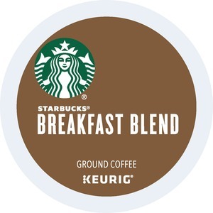 lot 50101 image: Starbucks Single-Serve Coffee K-Cup, Breakfast Blend, Carton Of 24