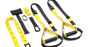 lot 50282 image: BODYWEIGHT RESISTANCE TRAINING STRAPS SET