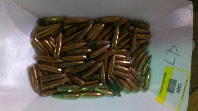 lot 1809 image: Lot of 87 bullets for reloading