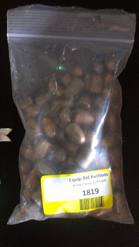lot 1819 image: Lot of 108 Bullets for Reloading