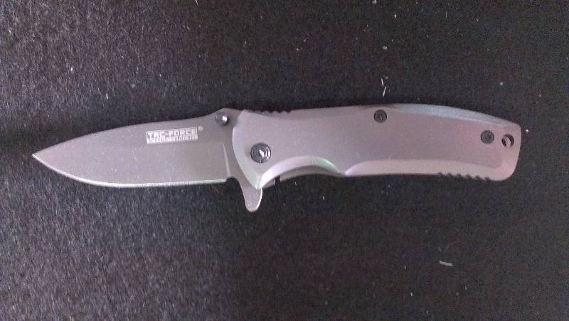 lot 1841 image: Tac-Force new spring assist knife with side clip