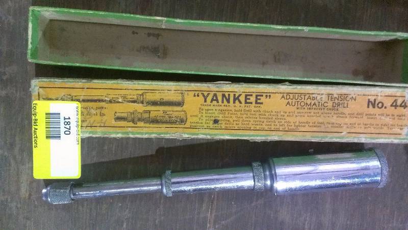lot 1870 image: Vintage Yankee Drill