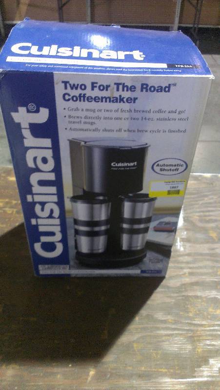 lot 1887 image: Cuisinart 2 Cup Coffee Maker